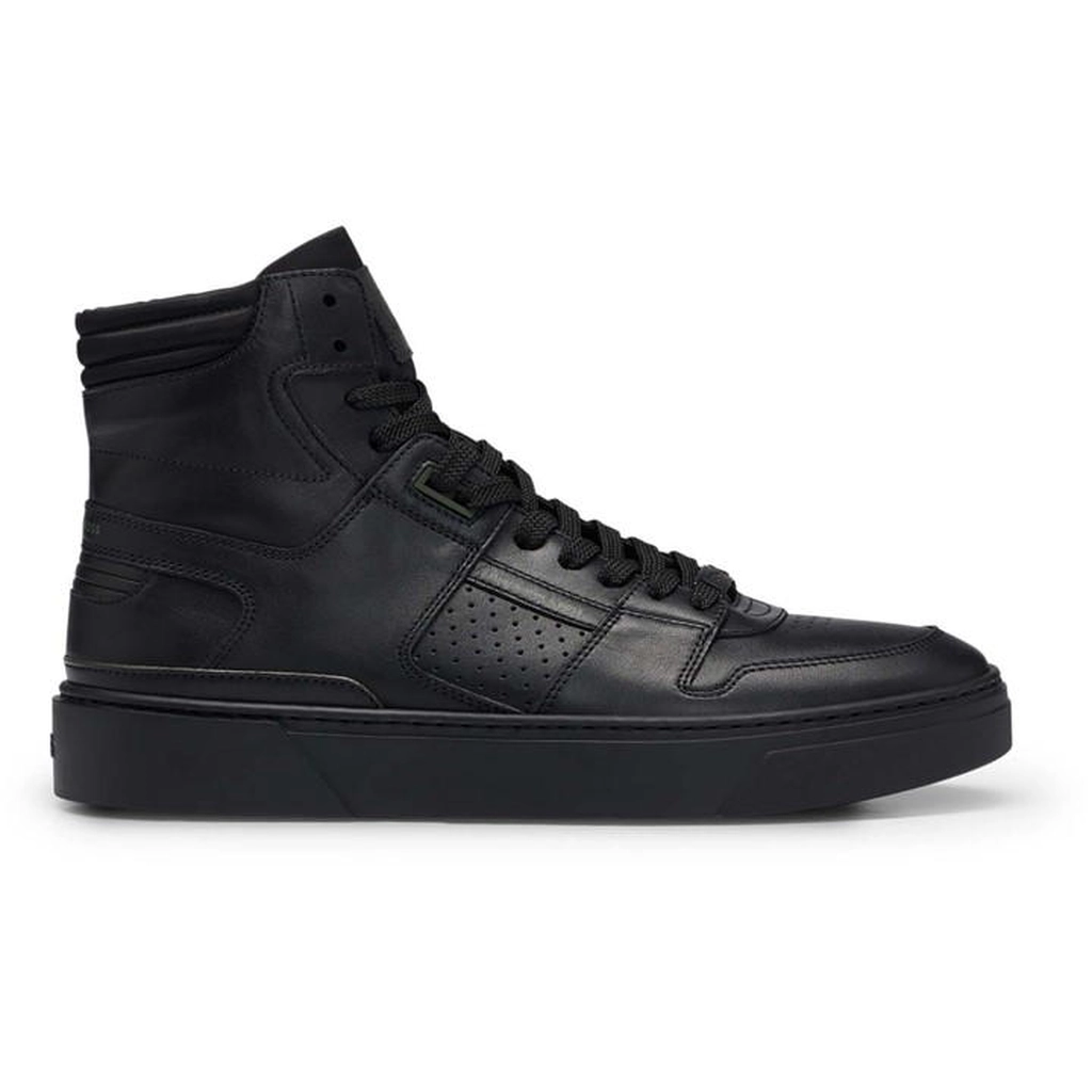 Hugo Boss Gary Hi-Top Trainers - Black